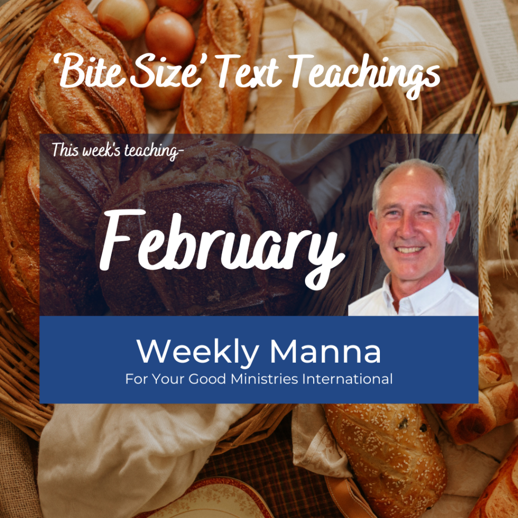 February Weekly Manna
