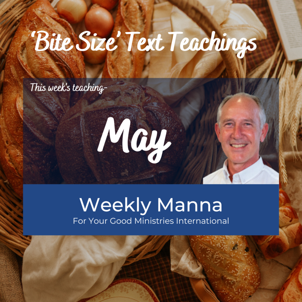 May Weekly Manna