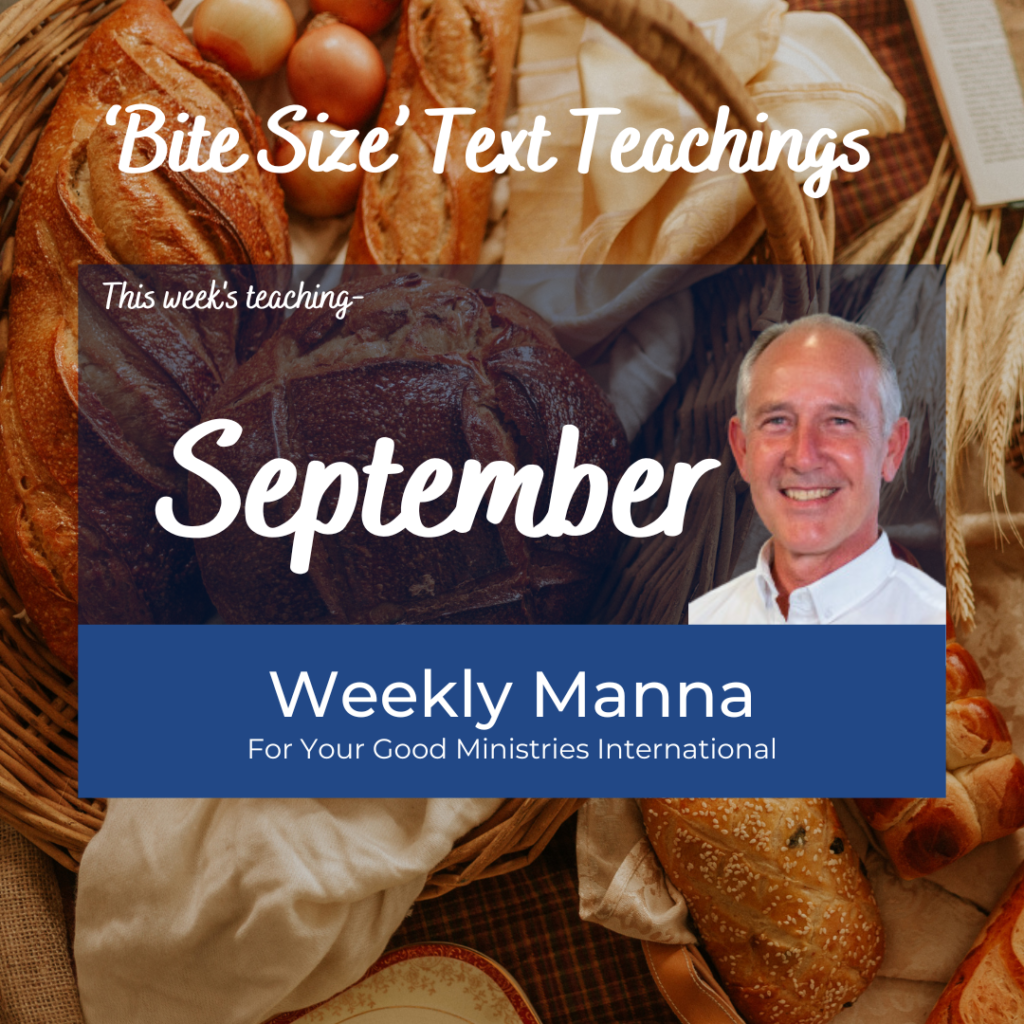 September Weekly Manna