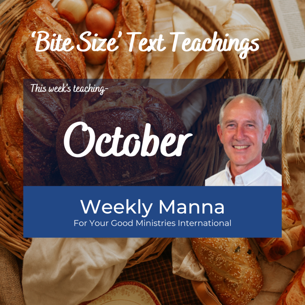 October Weekly Manna